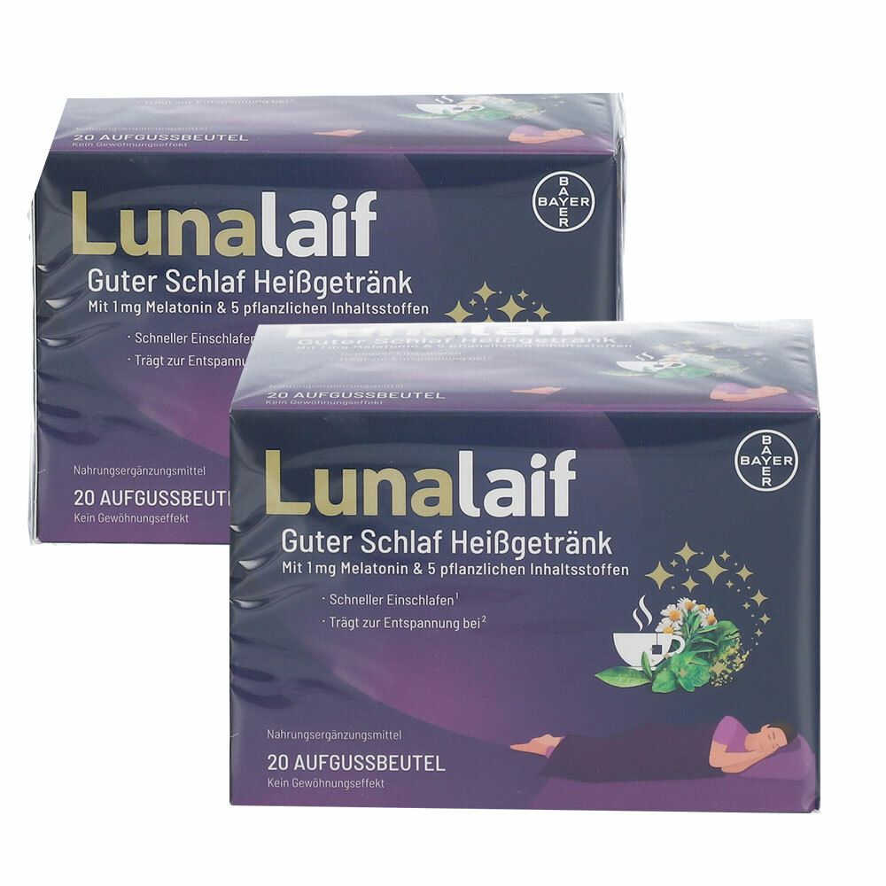 Lunalaif ® Guter Schlaf Heißgetränk