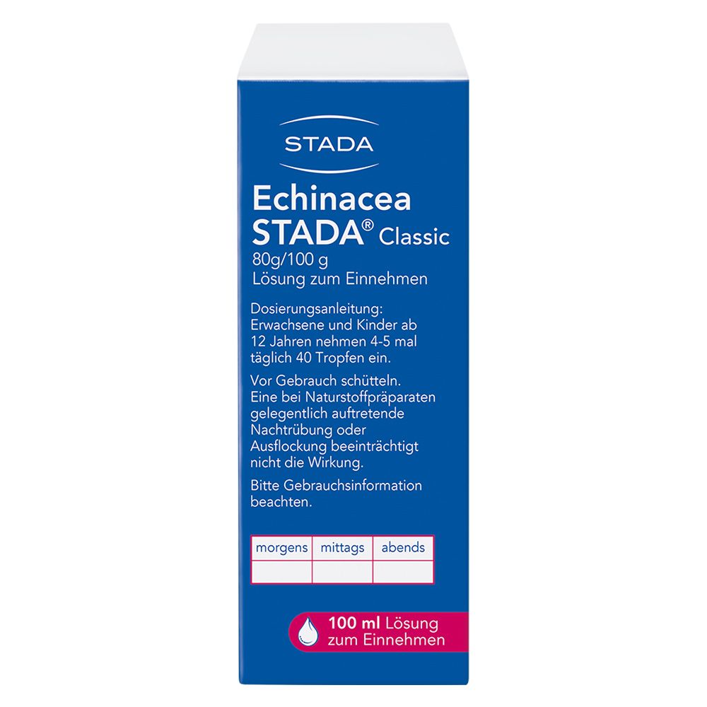 Echinacea Stada Classic 80 g/100 g Lsg.z.Einnehmen Doppelpack 2x100 ml Lösung zum Einnehmen