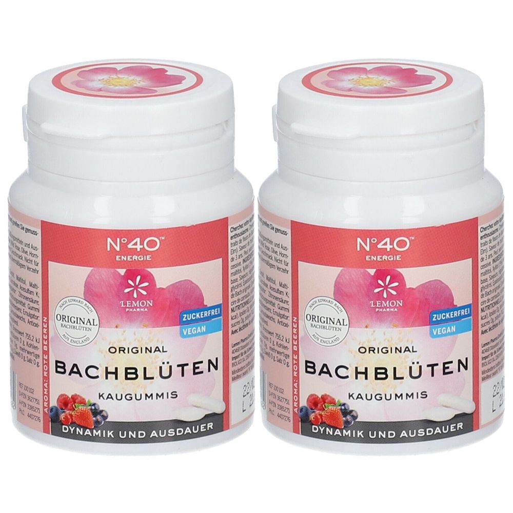 No. 40® Energie Original Bachblüten Kaugummis