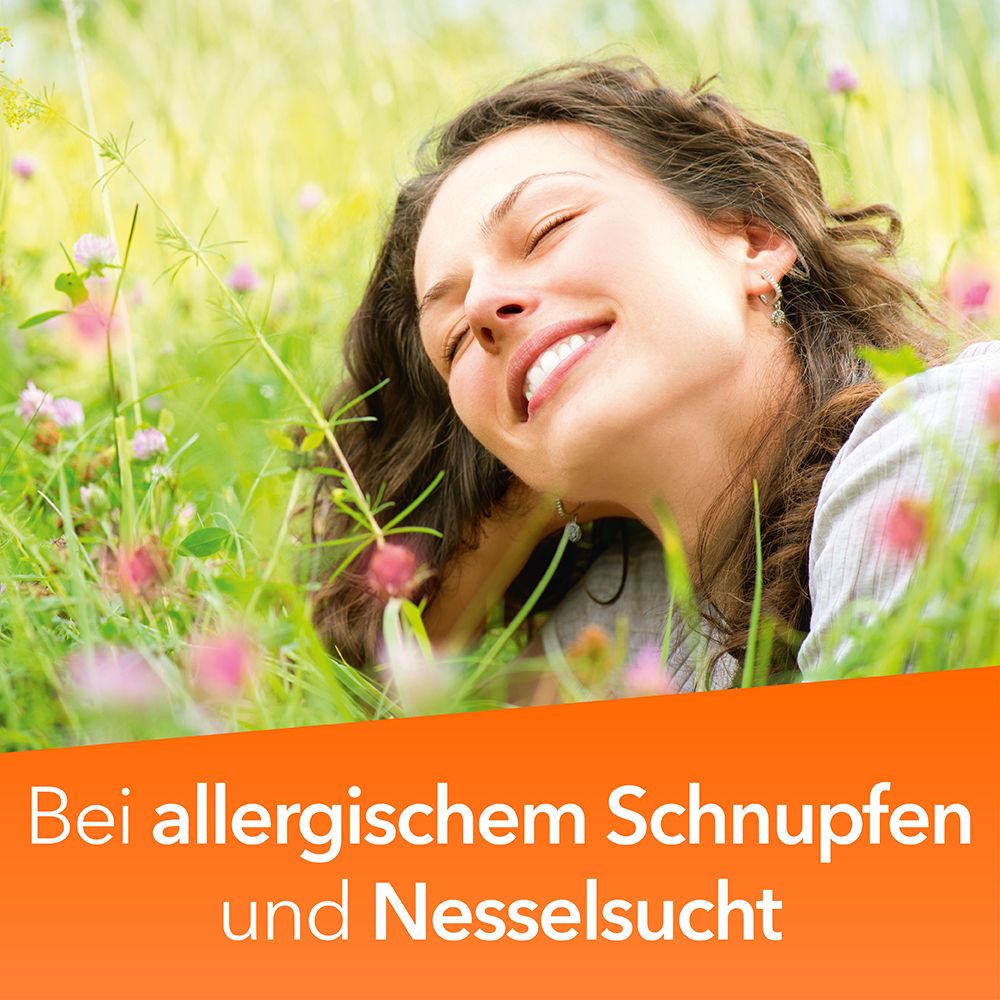 CETIRIZIN-ratiopharm bei Allergien 10 mg Filmtabl. Doppelpack 2x100 St Filmtabletten