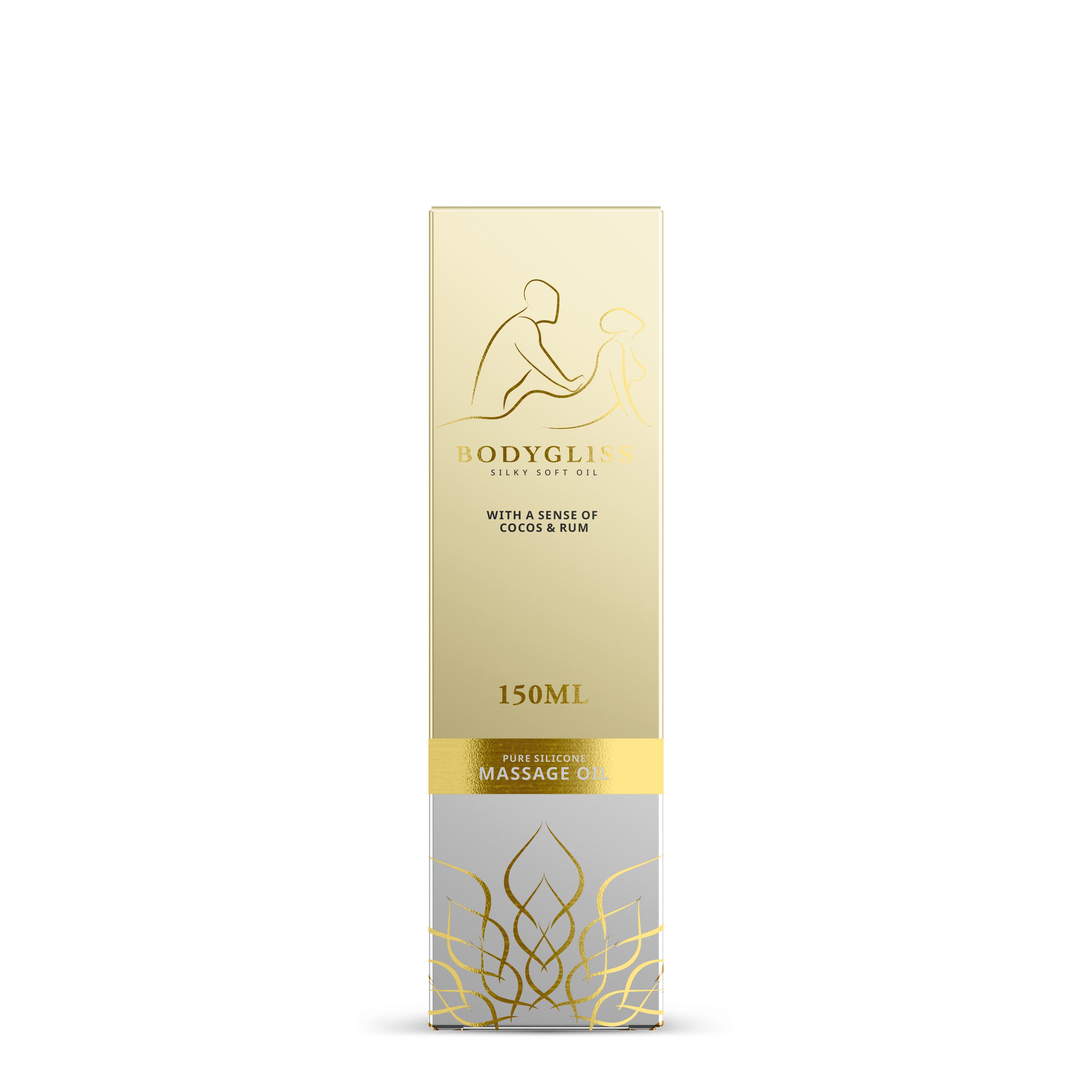 BodyGliss Massageöl/Gleitmittel Kokosnuss & Rum - 150ml 150 ml Öl