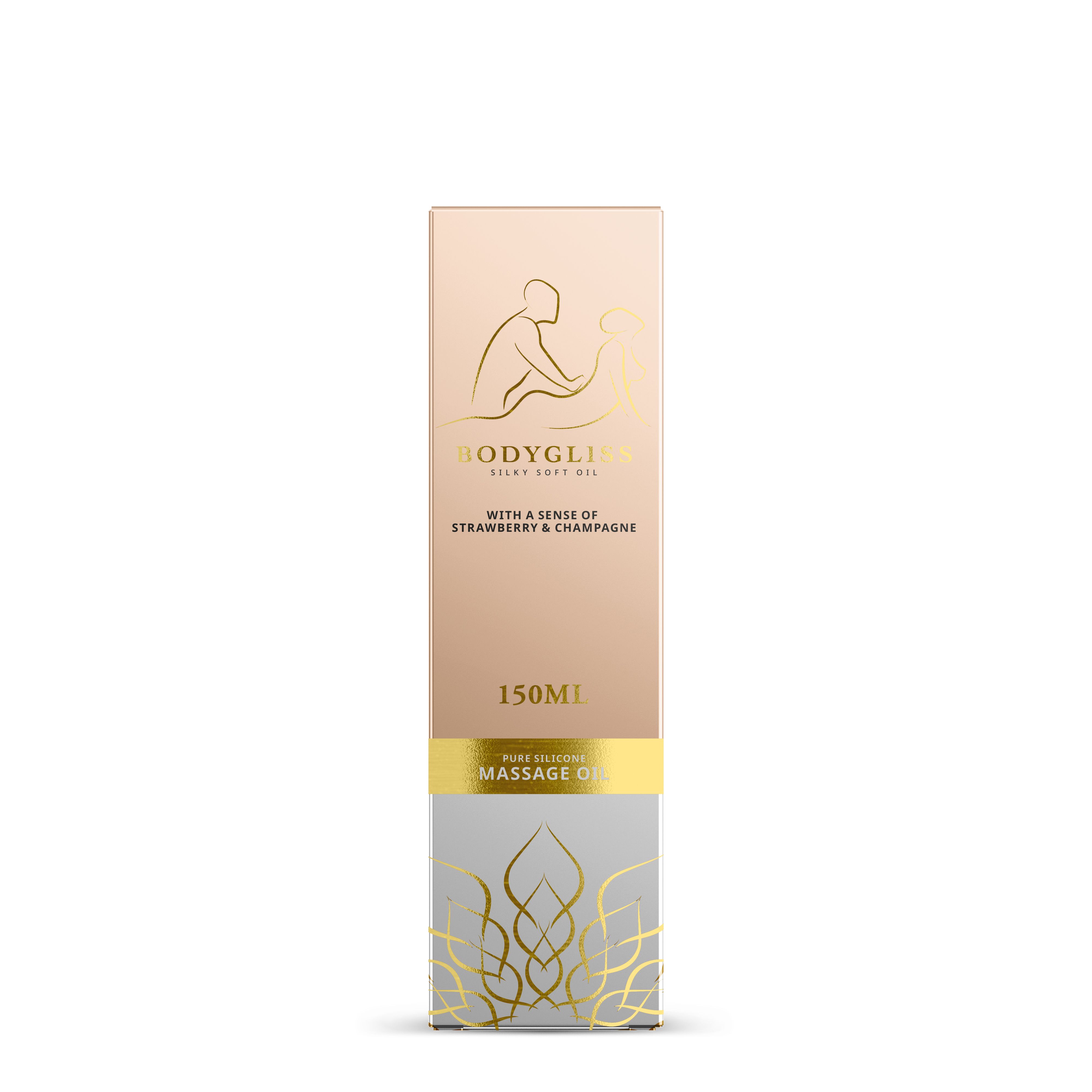 BodyGliss Massageöl/Gleitmittel Erdbeere & Champagner - 150ml 150 ml Öl