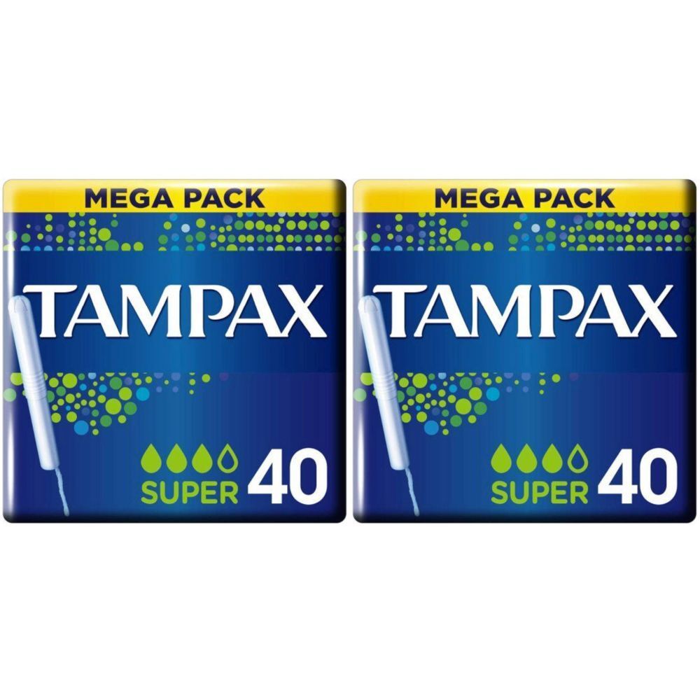 TAMPAX Super 2x40 St Shop Apotheke