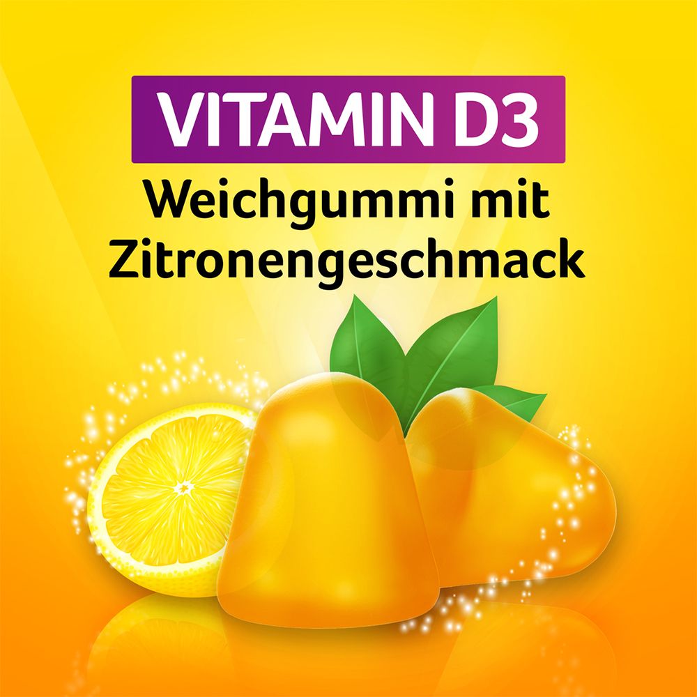 Vigantolvit 2000 I.e. Vitamin D3 Weichgummis 2x60 St Pastillen