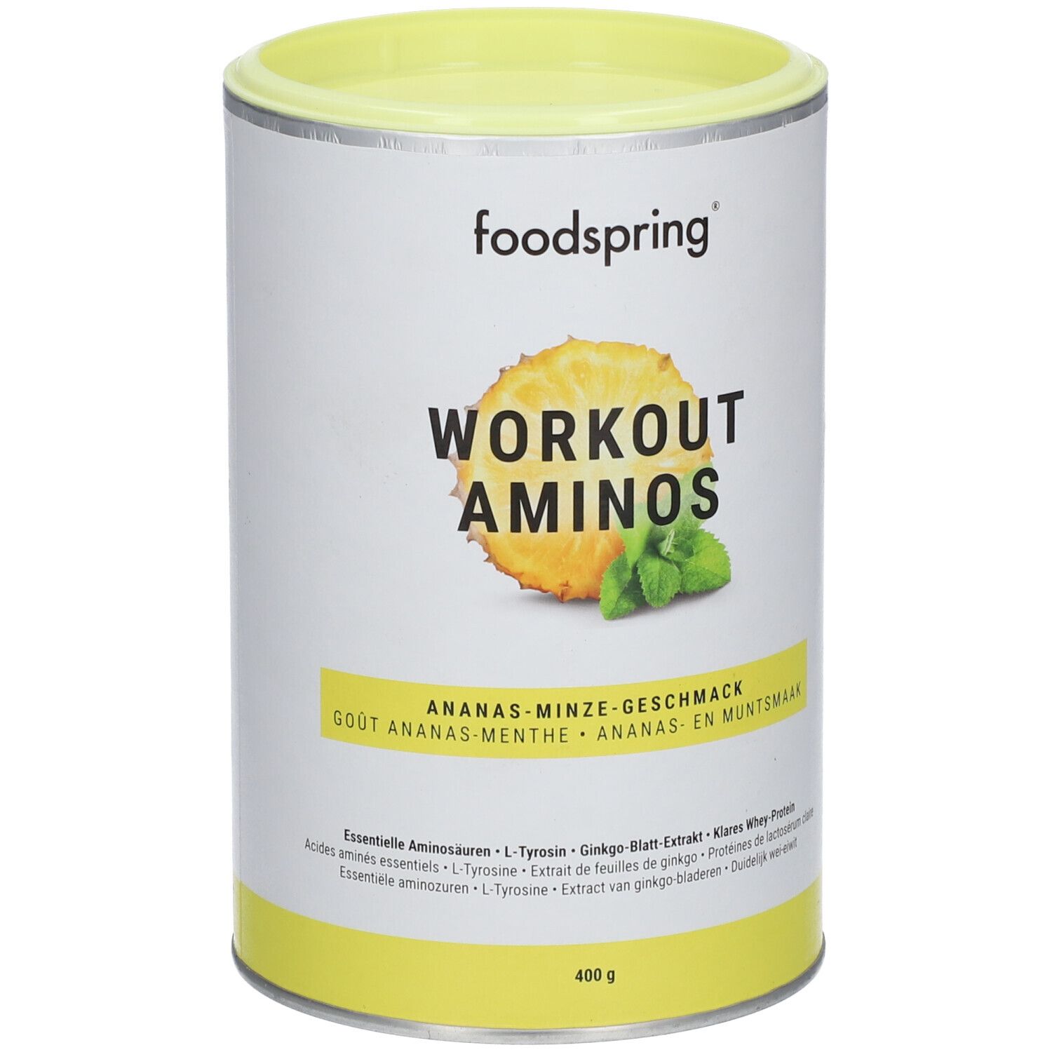 foodspring® Workout Aminos Ananas Minze