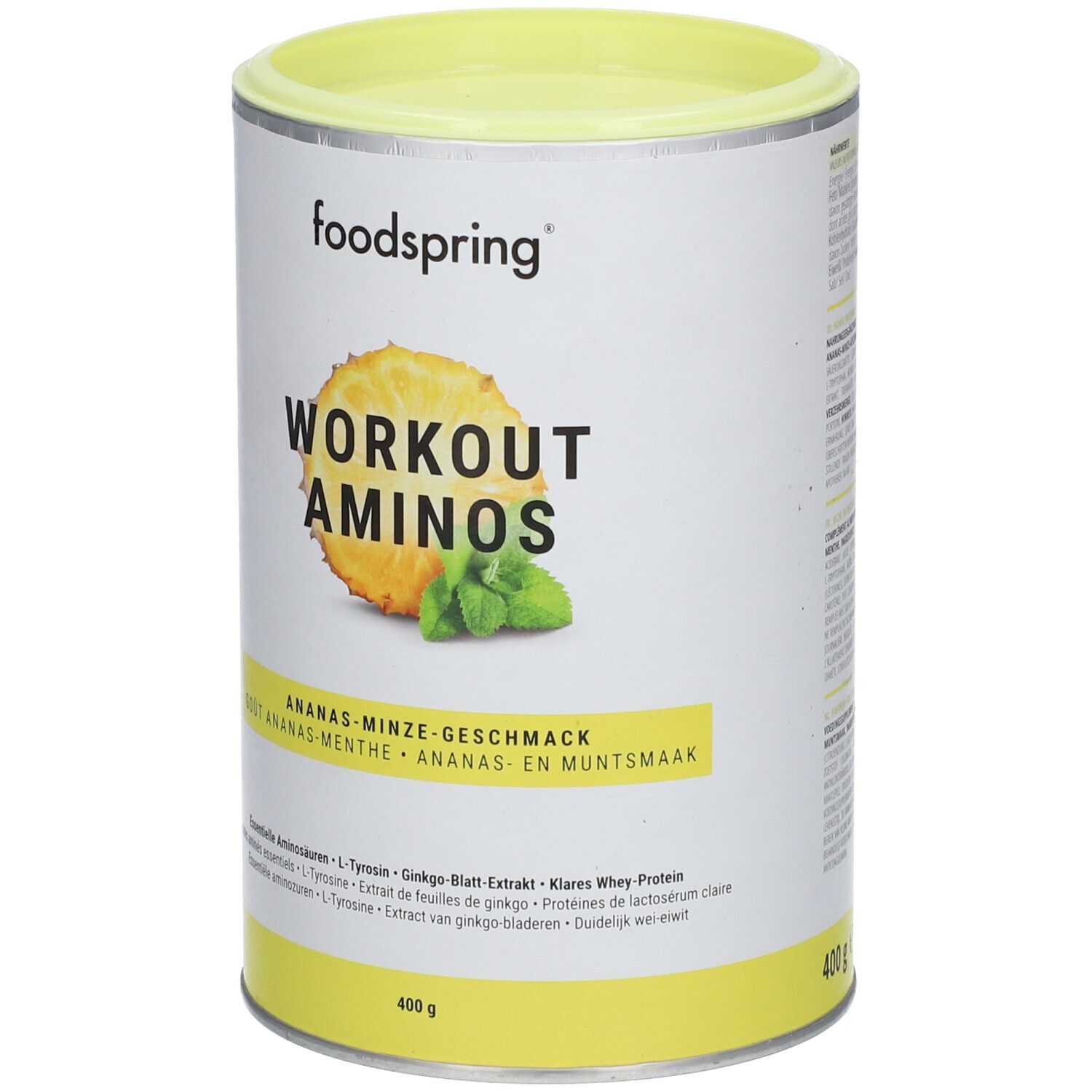 foodspring® Workout Aminos Ananas Minze