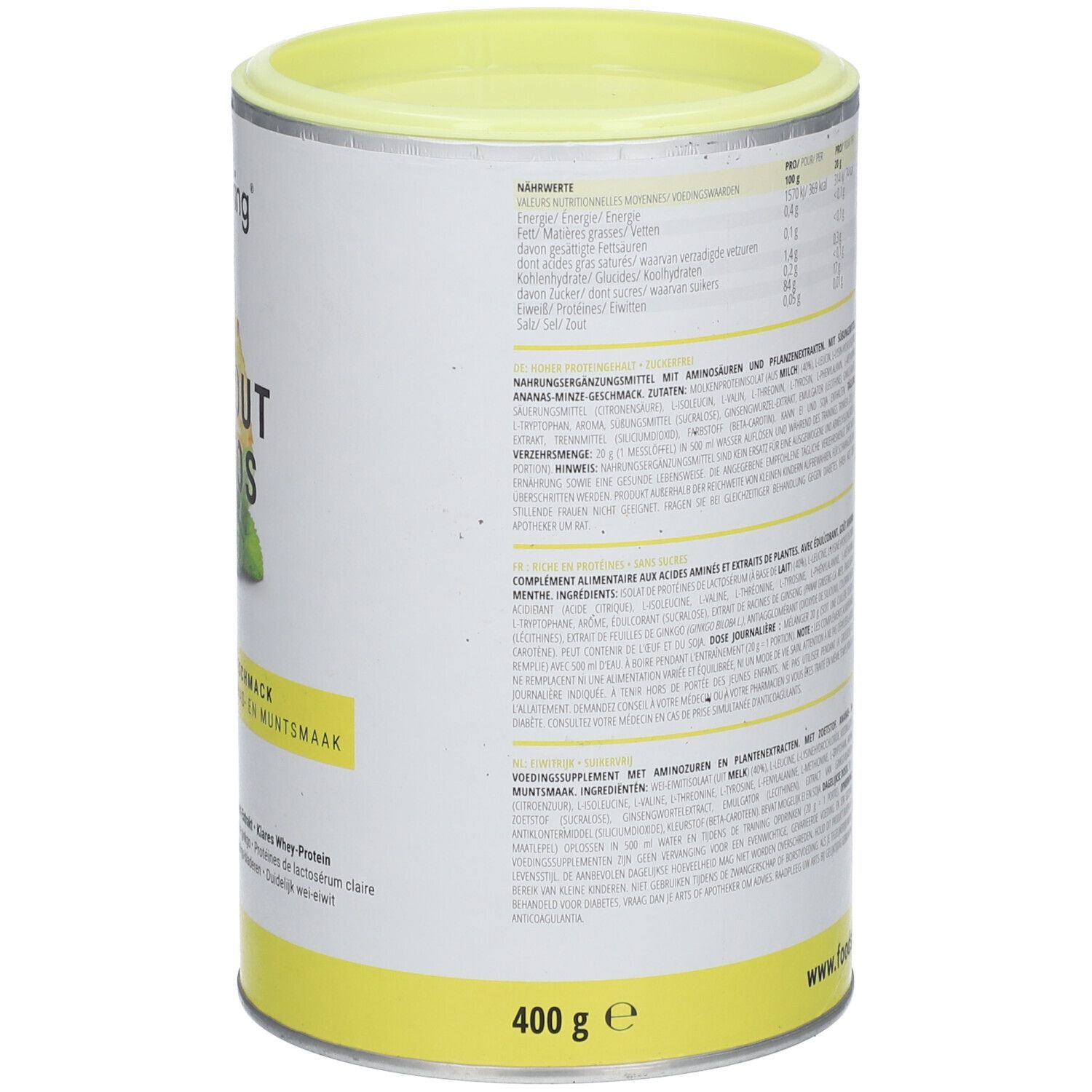 foodspring® Workout Aminos Ananas Minze
