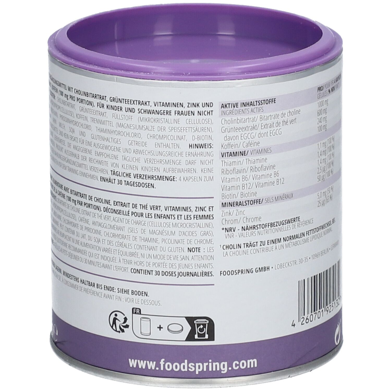 foodspring® Metaboliser Shape Caps