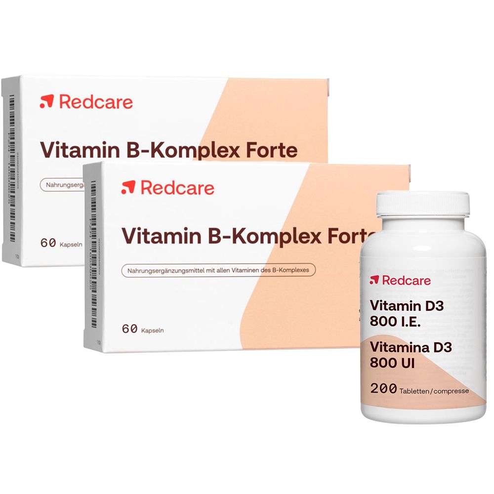 Redcare Vitamine D3 800 U.i. + B-Complex Forte