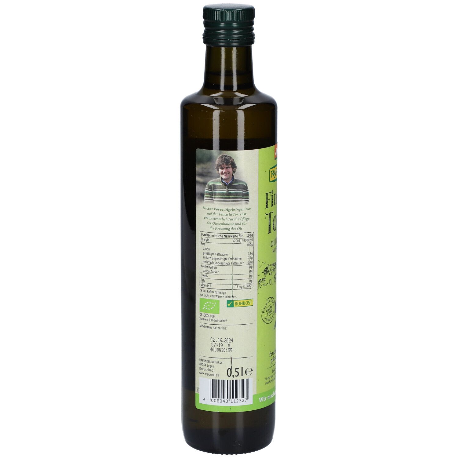 Rapunzel - Olivenöl Finca la Torre, nativ extra 500 ml