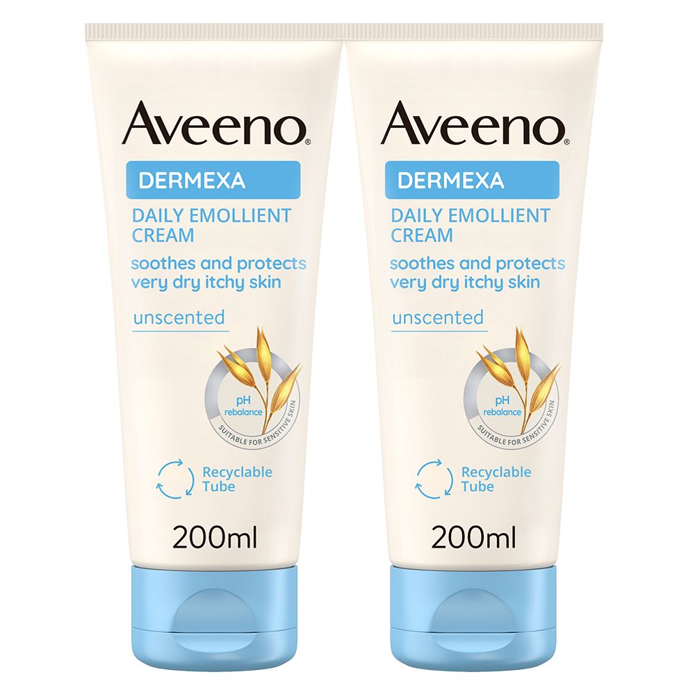 Aveeno® Dermexa Tägliche Emollentien Creme mit 3-fachem Haferkomplex & Ceramiden