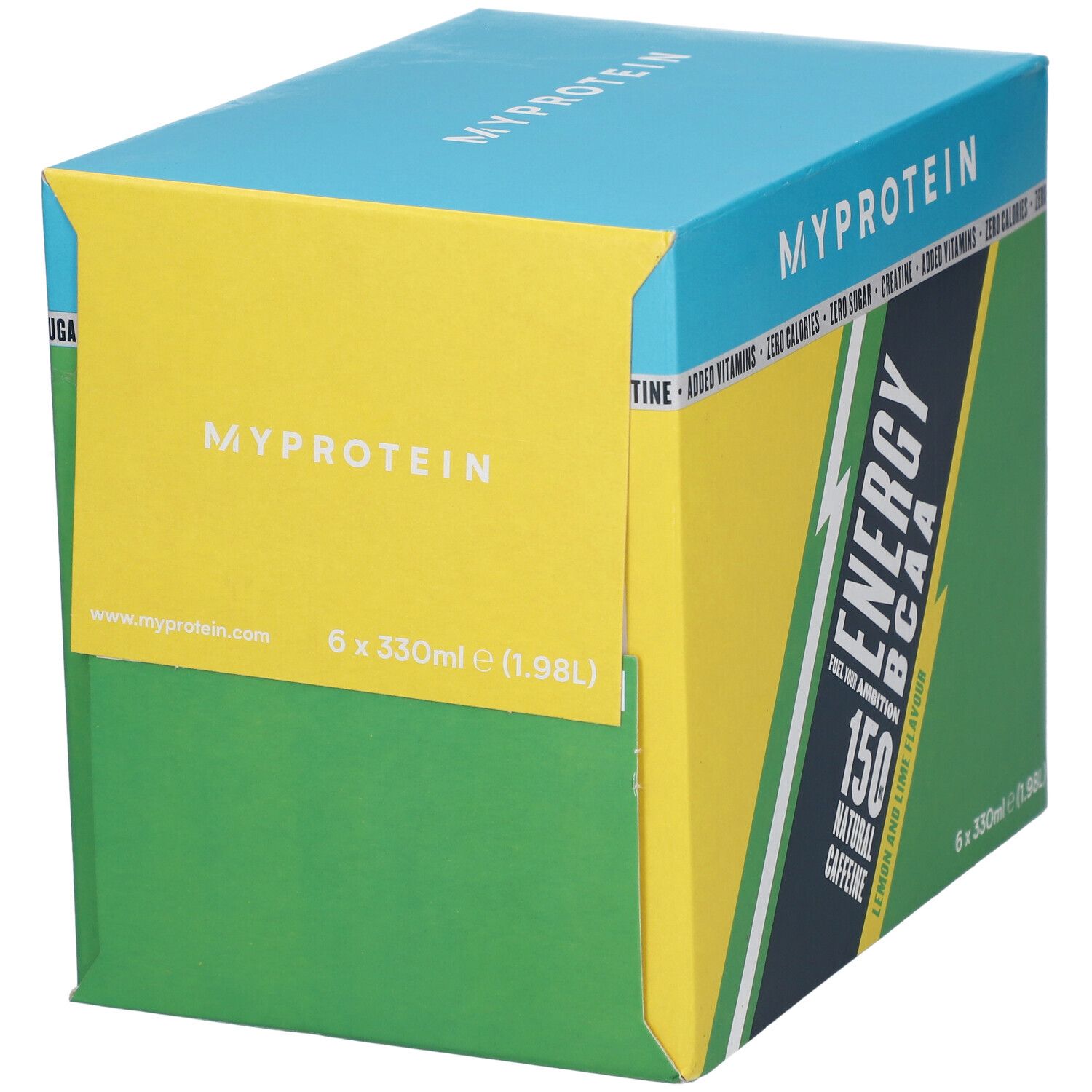 MyProtein Bcaa Energy Drink (6x330ml) Lemon & Lime 6x330 ml Getränk