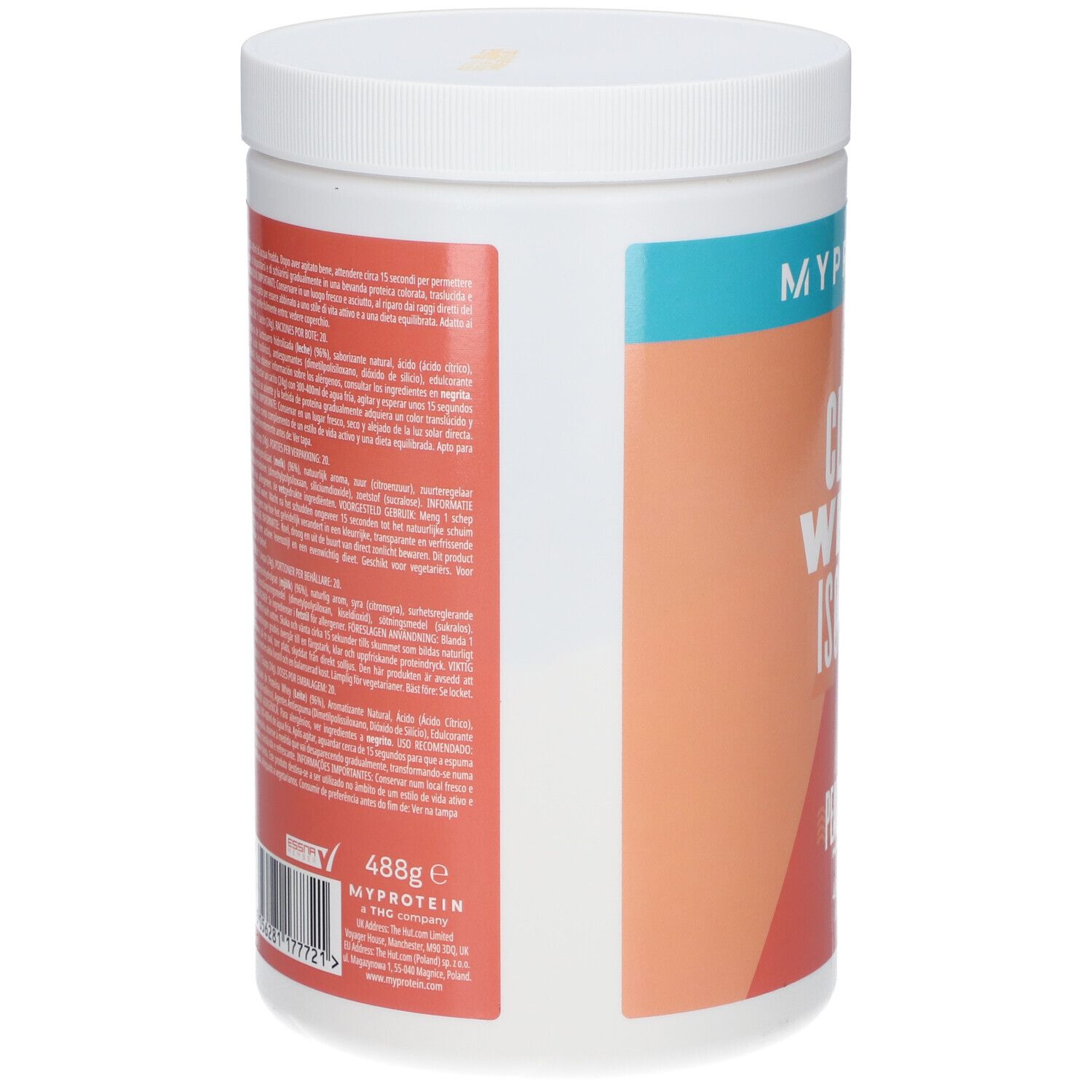 MyProtein Clear Whey Isolate (488g) Peach Tea 488 g Pulver