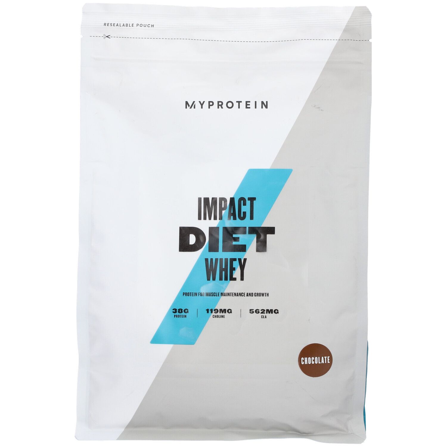 MyProtein Impact Whey Protein 5 Kg – 21g Di Proteine Per Dose, Con BCAA, Cioccolato