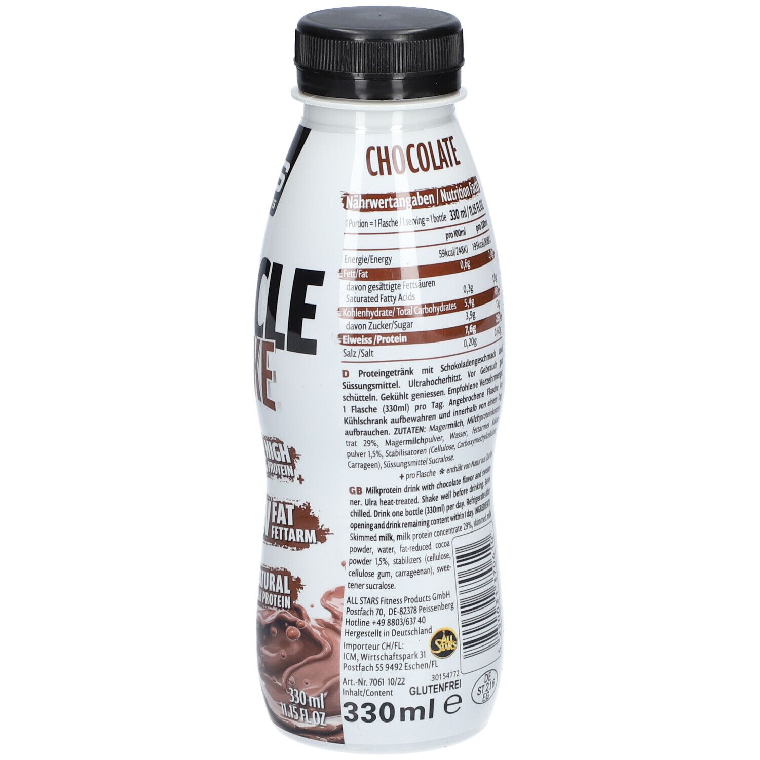 All Stars Muscle Shake, Schoko