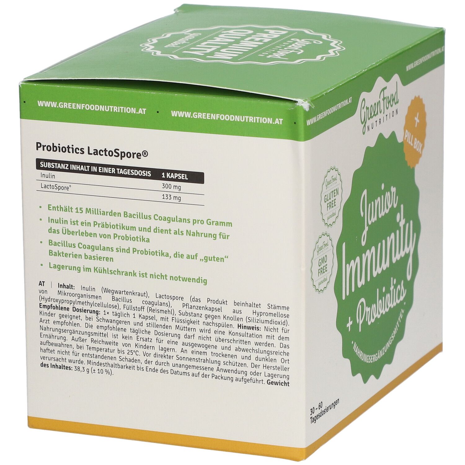 GreenFood Nutrition Junior Immunity & Probiotika