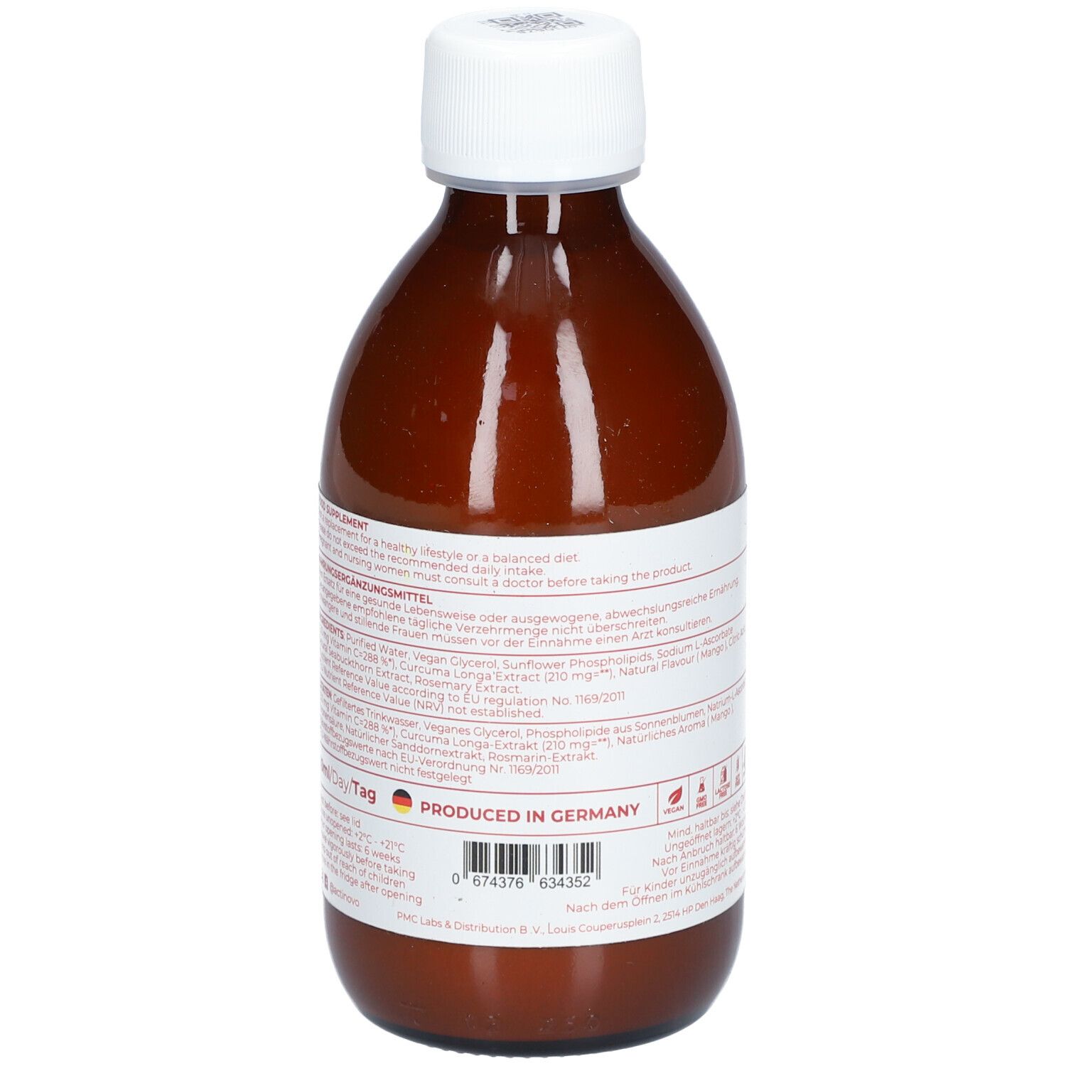 ACTINOVO PLUS Liposomales Curcumin Mango