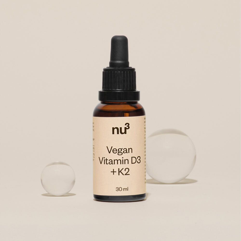 nu3 Premium Vegan Vitamin D3 + K2