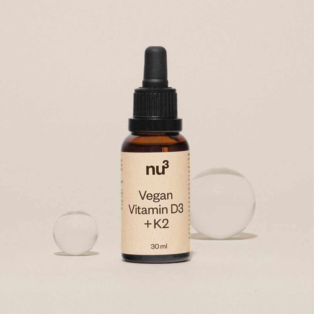 nu3 Premium Vegan Vitamin D3 + K2