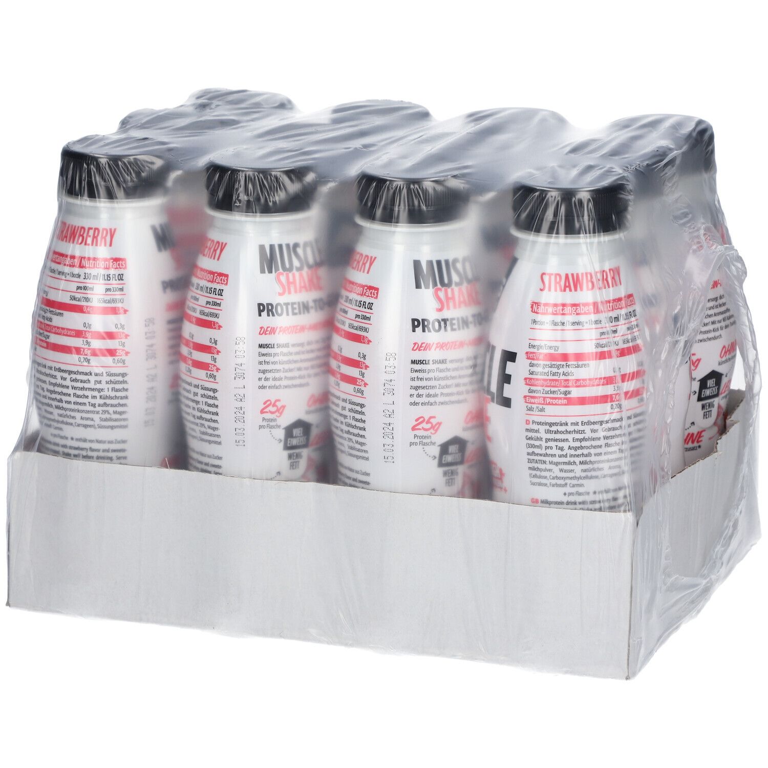 All Stars® Muscle Shake Erdbeere High Protein