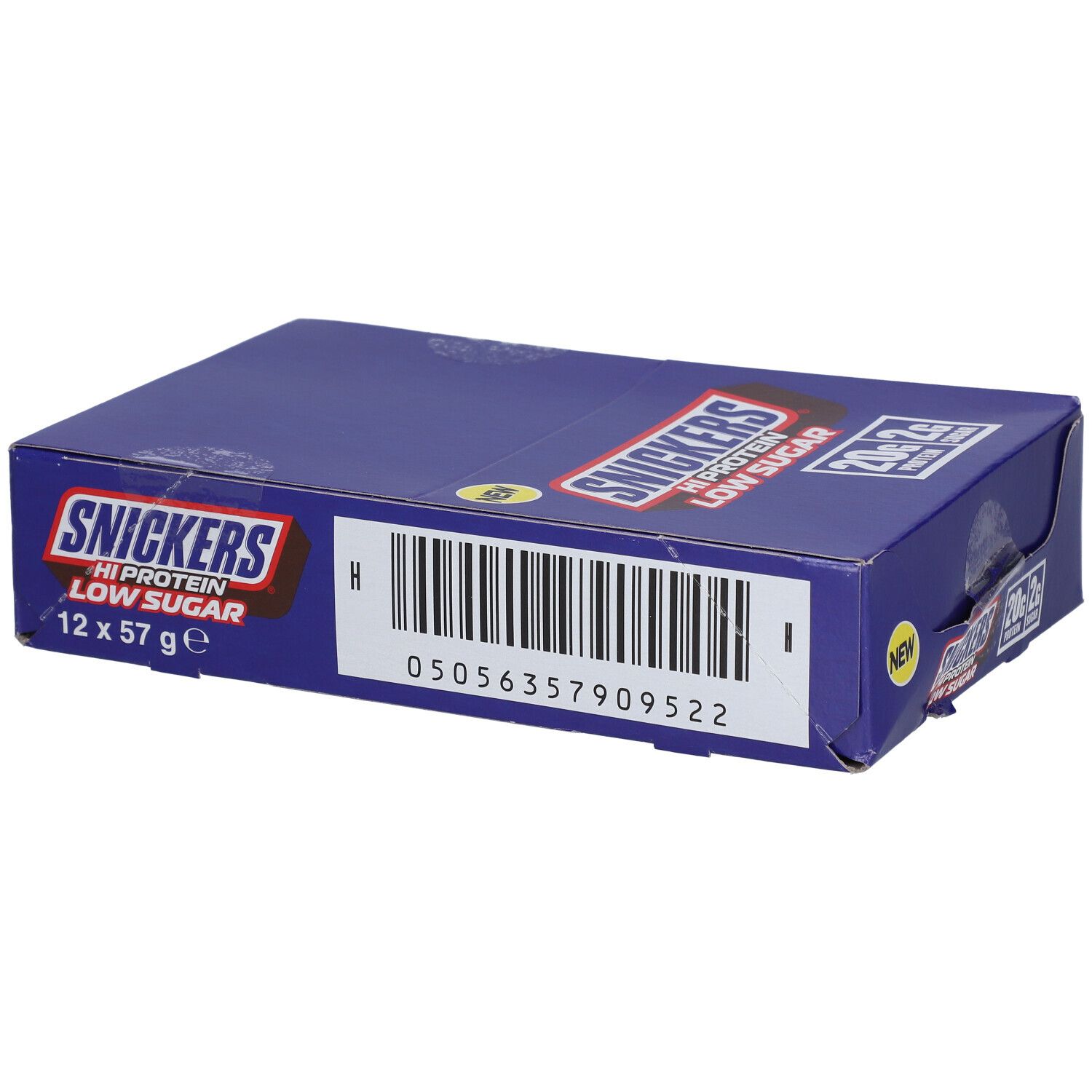 Mars Protein Snickers Low Sugar High Bar (12x57g) Milk Chocolate 12x57 g Riegel