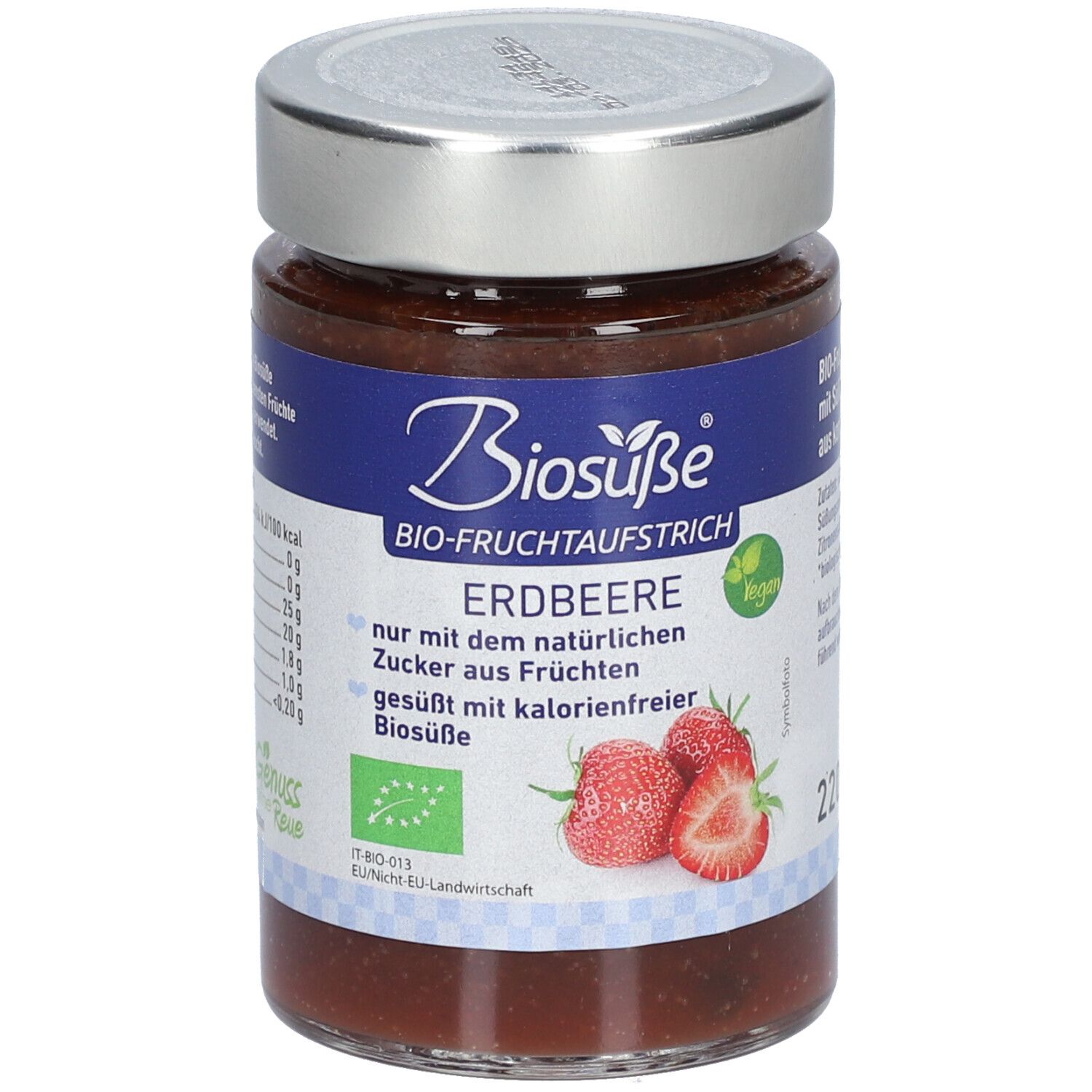 BIOSÜSSE Bio-Fruchtaufstrich Erdbeere