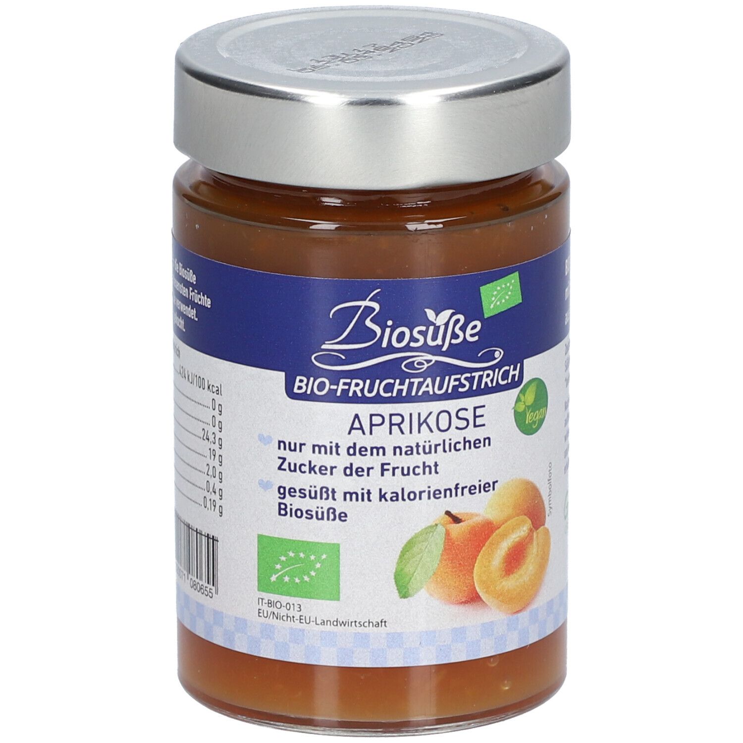 BIOSÜSSE Bio-Fruchtaufstrich Aprikose