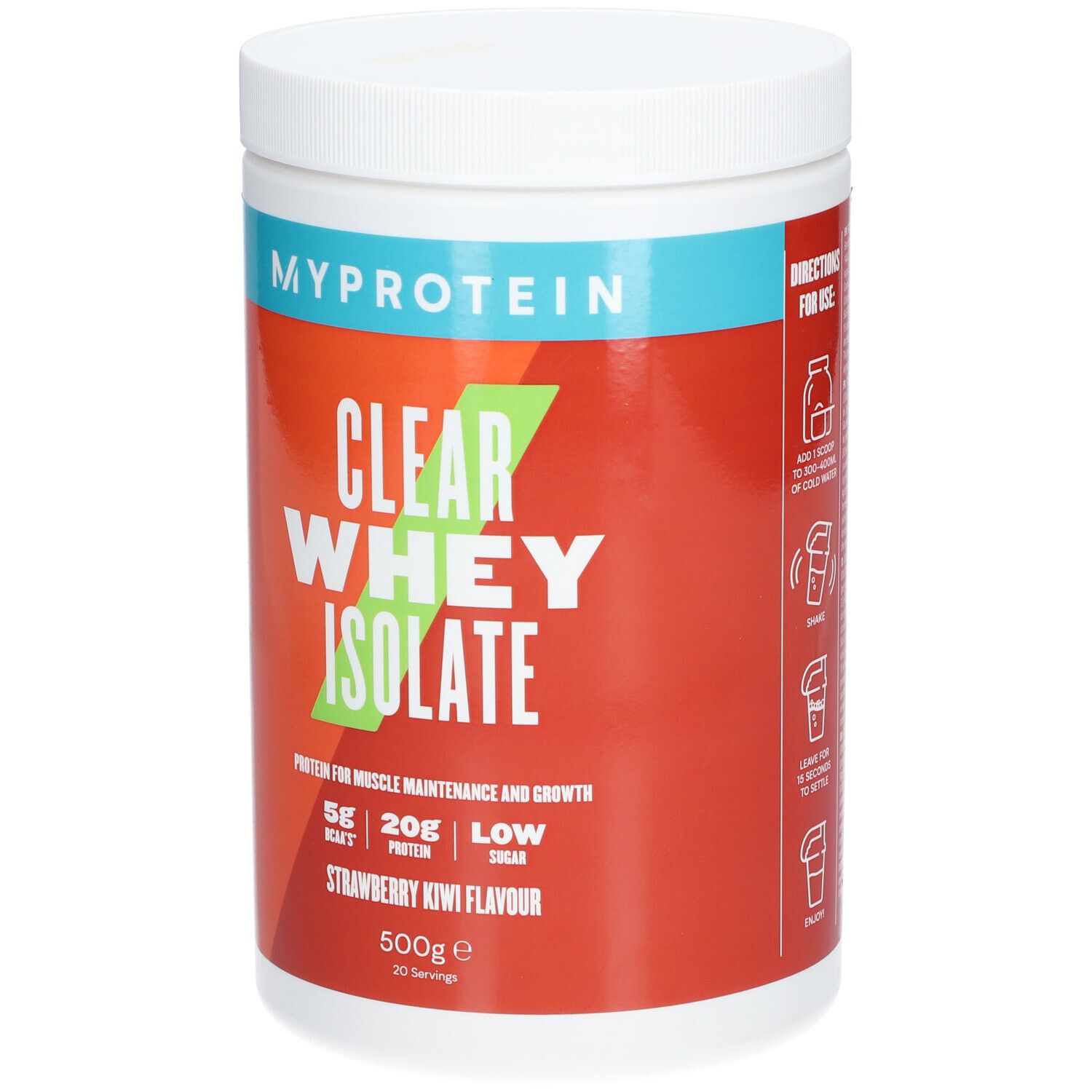 MyProtein Clear Whey Protein Pulver Stawberry Kiwi