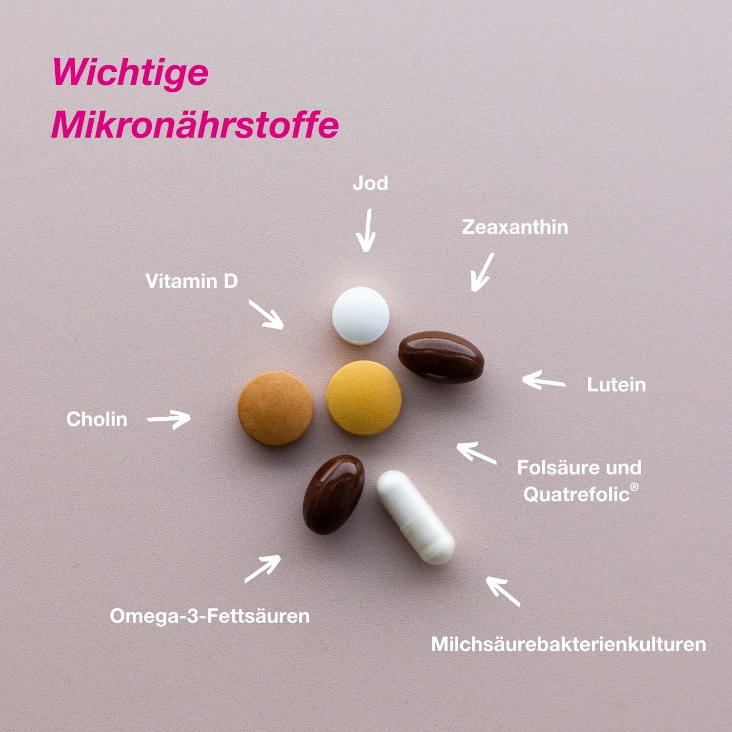 Orthomol Natal Tabletten/Kapseln - Mikronährstoffe für Schwangerschaft und Stillzeit