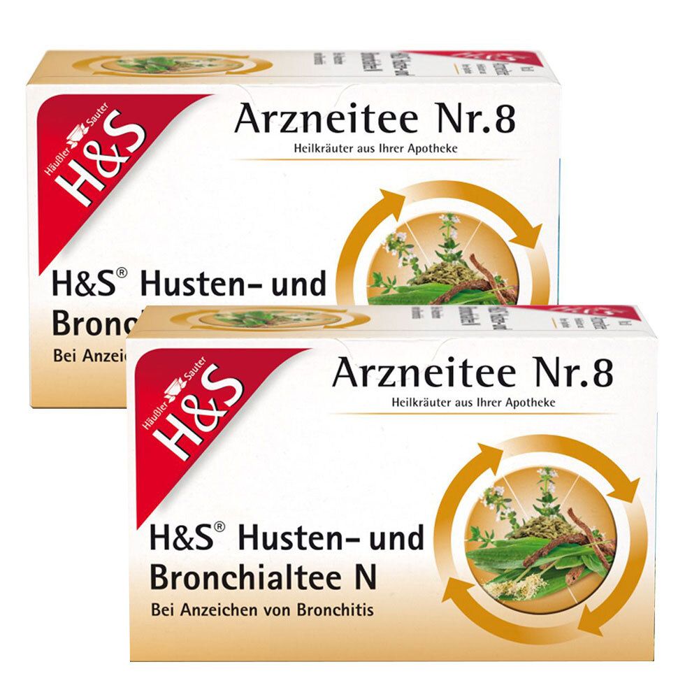 H&S Husten- und Bronchialtee N Nr. 8