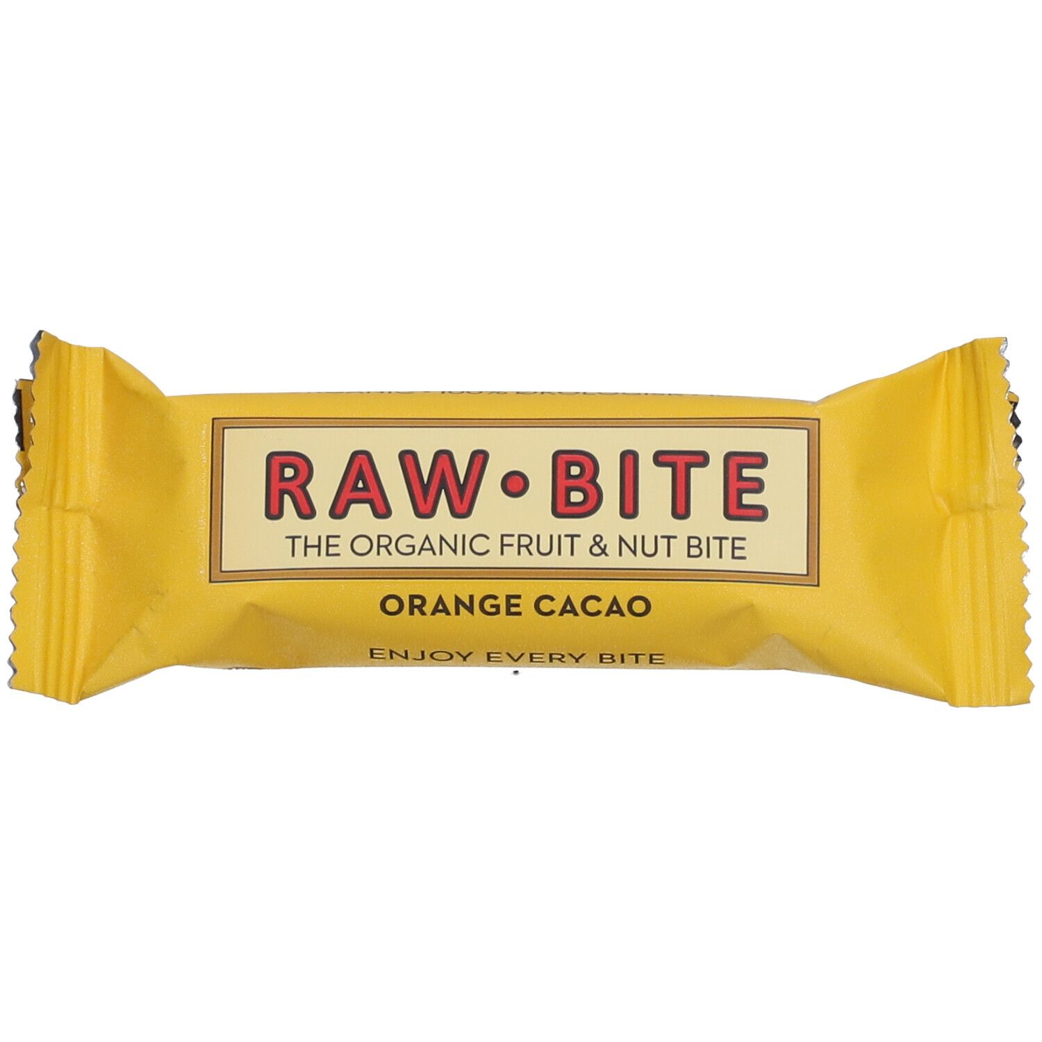 Rawbite - Orange Cacao, 50g 50 g Riegel