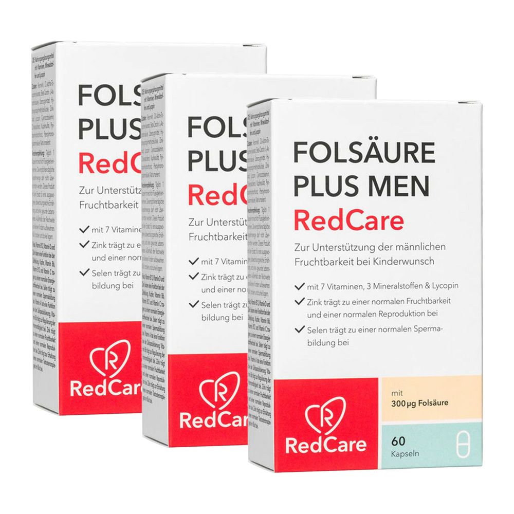 Redcare Acide Folique Plus Men
