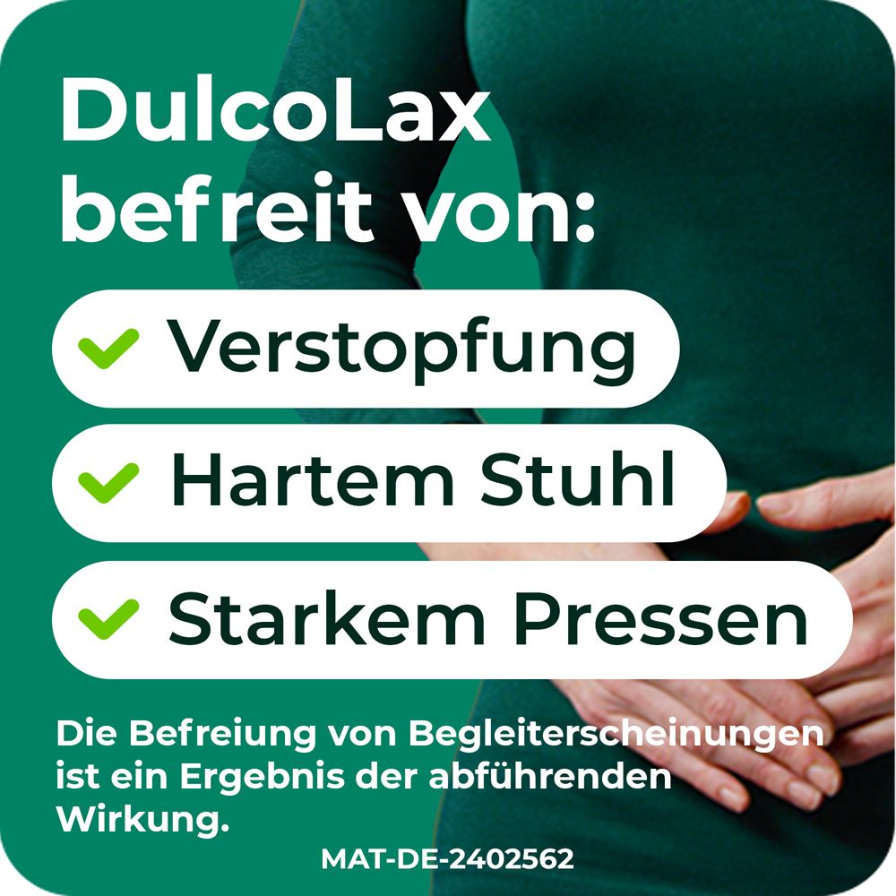 DulcoLax Zäpfchen gegen Verstopfung | Befreien schnell und gut verträglich von Verstopfung | Wirken in ca. 13-30 Min.