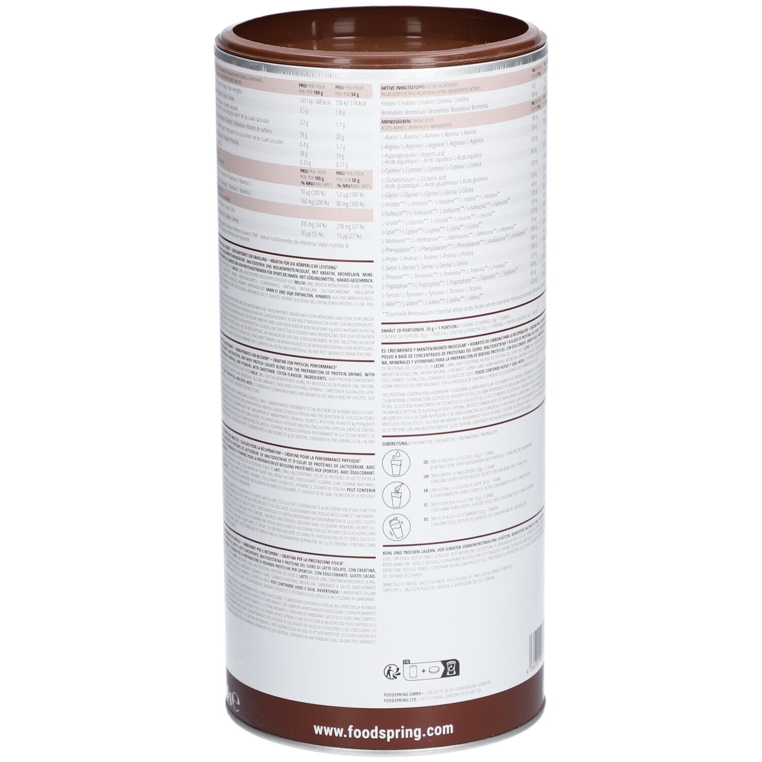foodspring® All-in-One Kakao