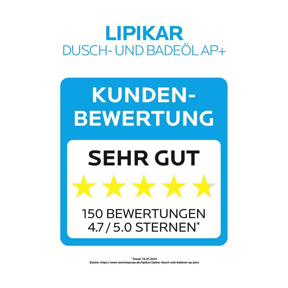 La Roche Posay LIPIKAR Dusch- und Badeöl AP+