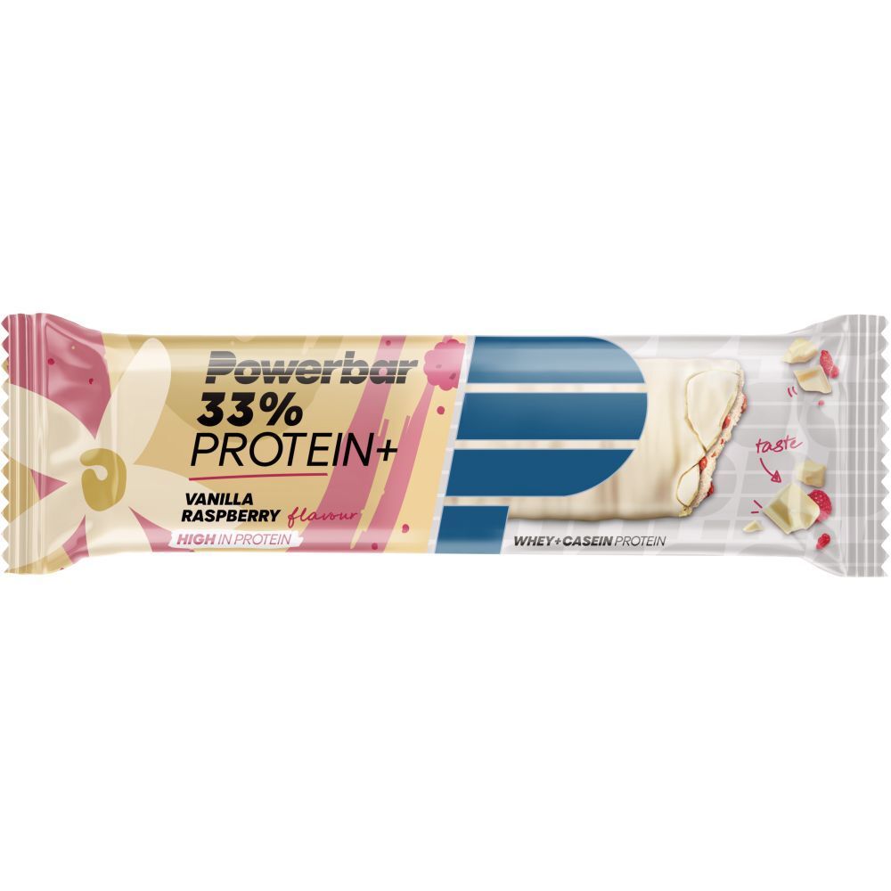 Active Nutrition 33% Protein+ Vanilla-Raspberry 10x90 g Riegel