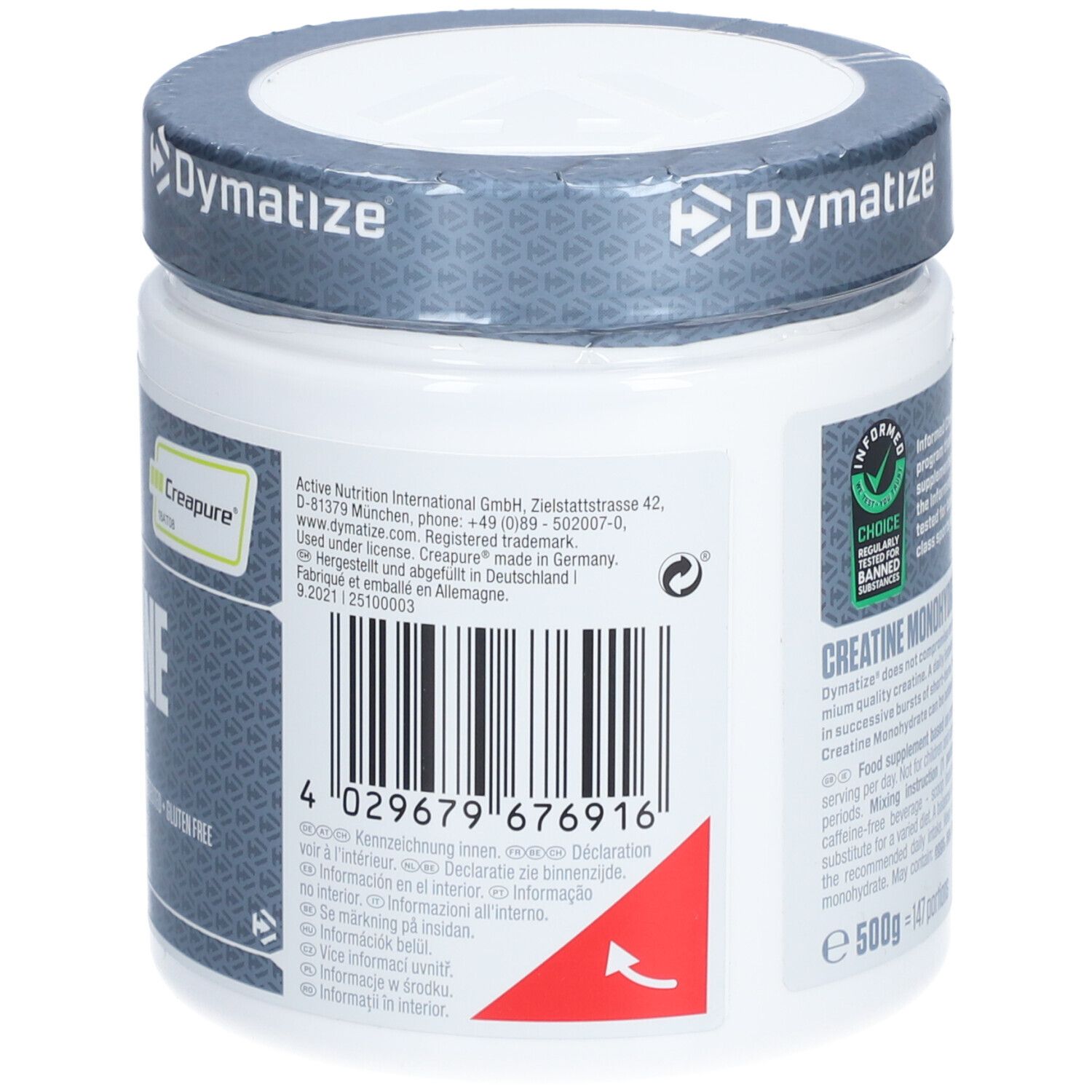 Dymatize® Creatin Monohydrat 500 g - Shop Apotheke