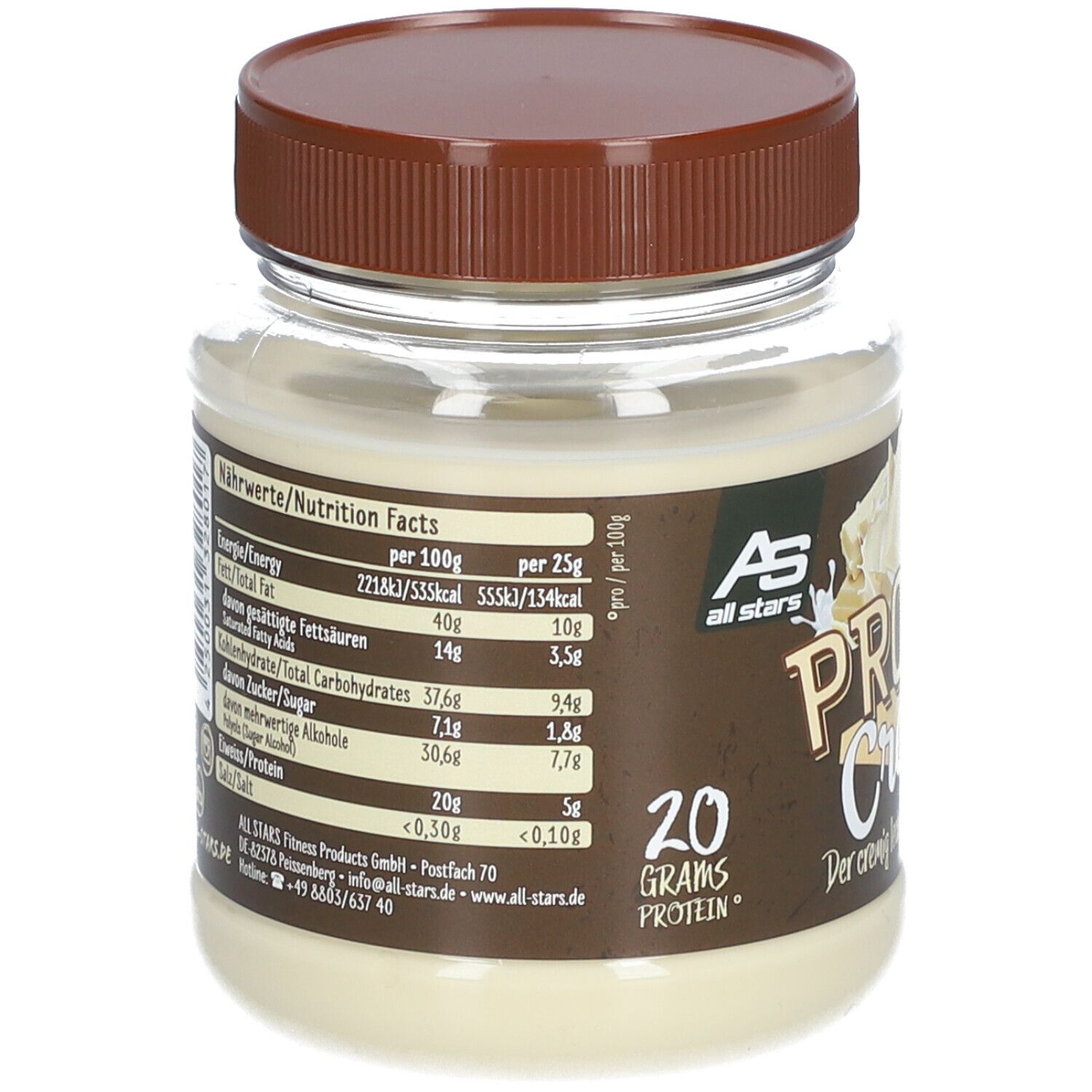 Protein Cream White Chocolate 330g 330 g Creme