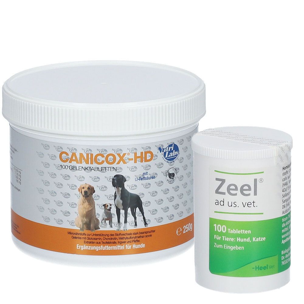 Nutrilabs Canicox-HD + Zeel® ad us. vet Tabletten