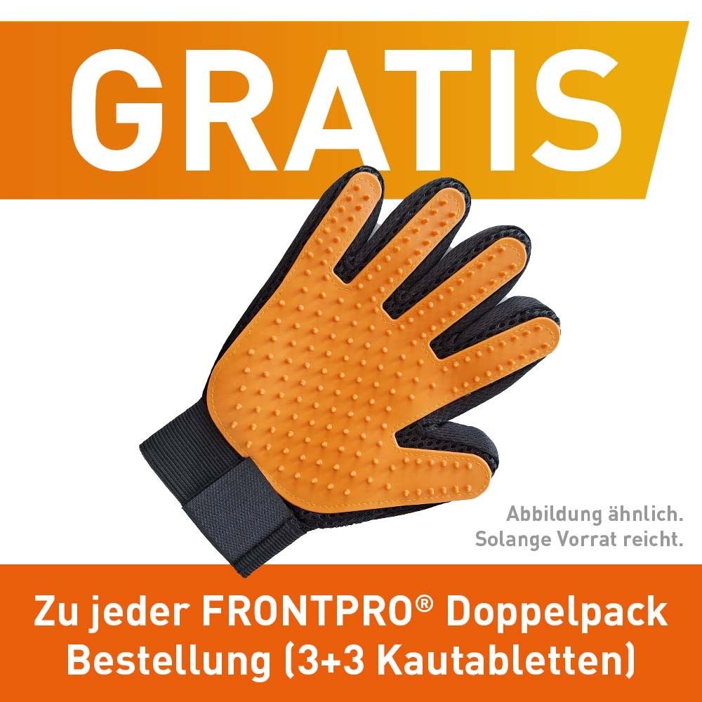 FRONTPRO® Kautablette gegen Zecken und Flöhe für Hunde (2-4kg)