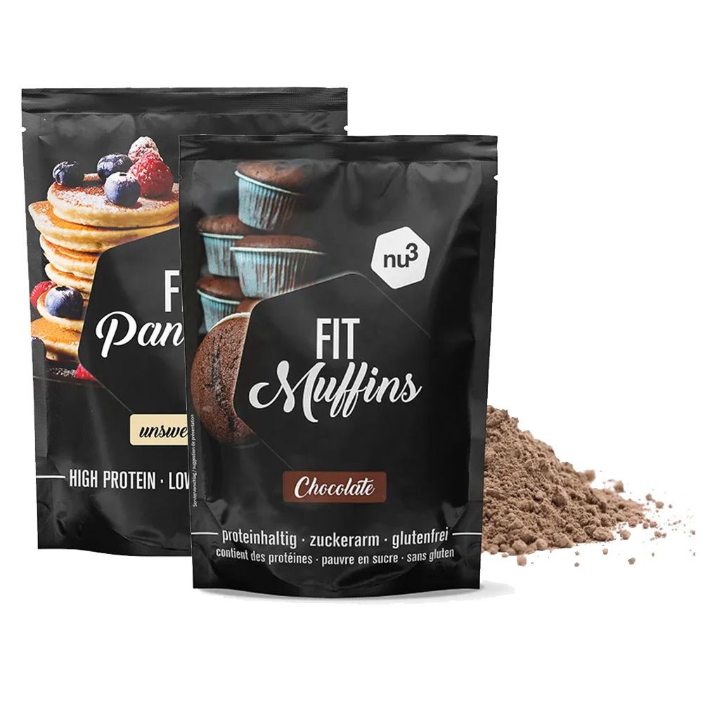NU3 Fit Protein Muffins + NU3 Fit Pancakes
