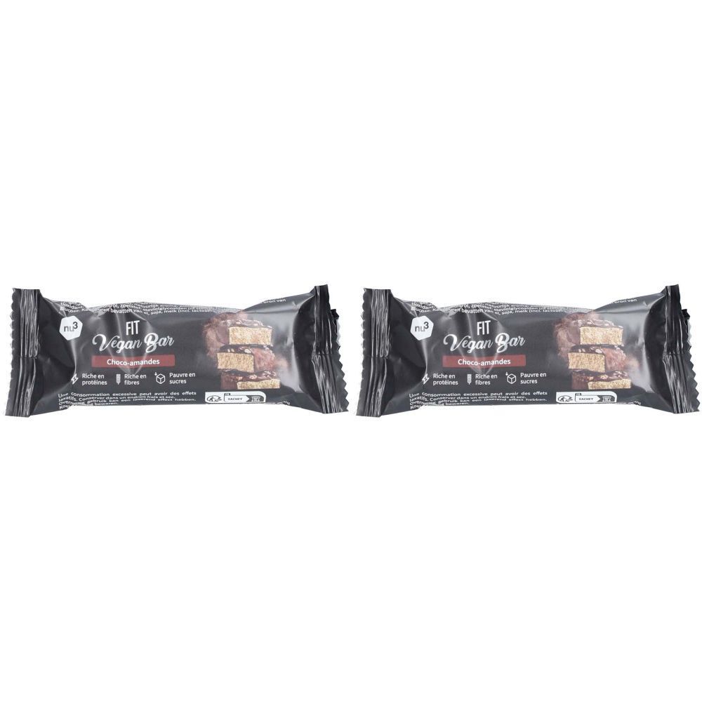 NU3 Fit Vegan Bar Choco-amandes