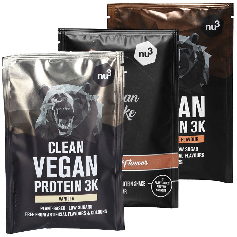 Fresh Look at Nu3 Vegan Protein 3K Shake Salted Caramel Nu3 Vegan Shake