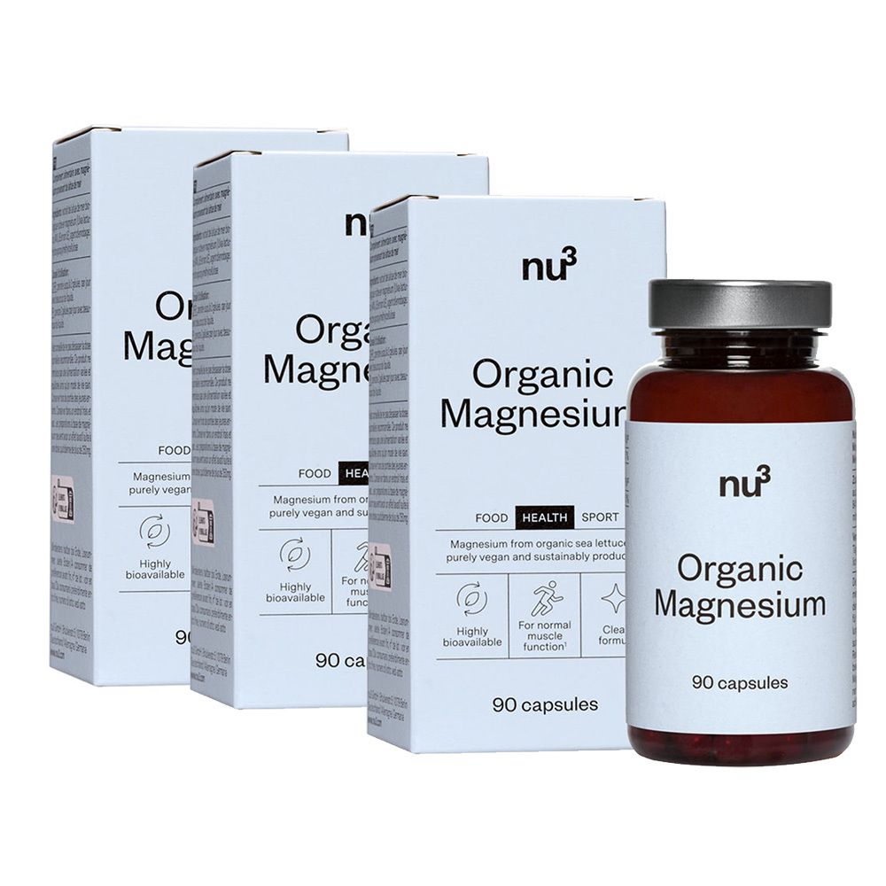 NU3 Gélules de magnésium bio