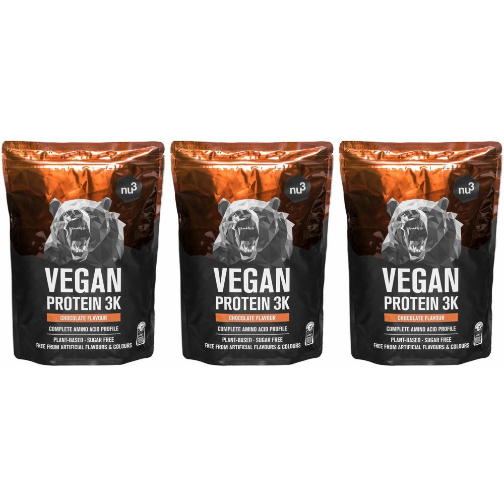 NU3 Vegan Protein 3K Shake, chocolat