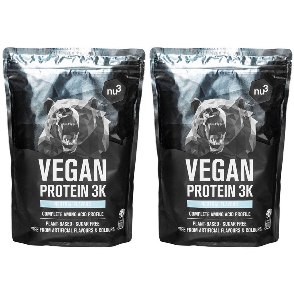NU3 Vegan Protein 3K Shake, Neutre