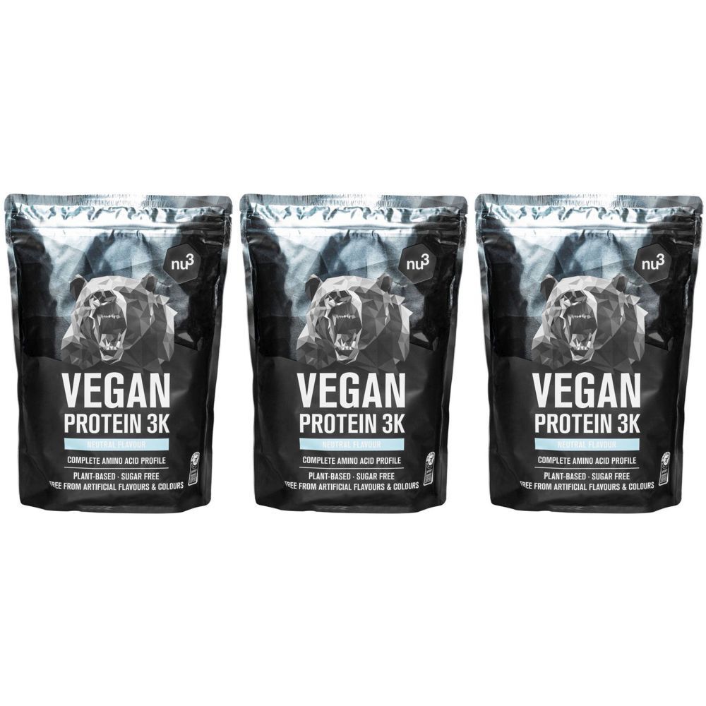NU3 Vegan Protein 3K Shake, Neutre