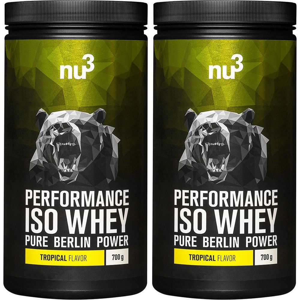 NU3 Performance Iso Whey, Tropical