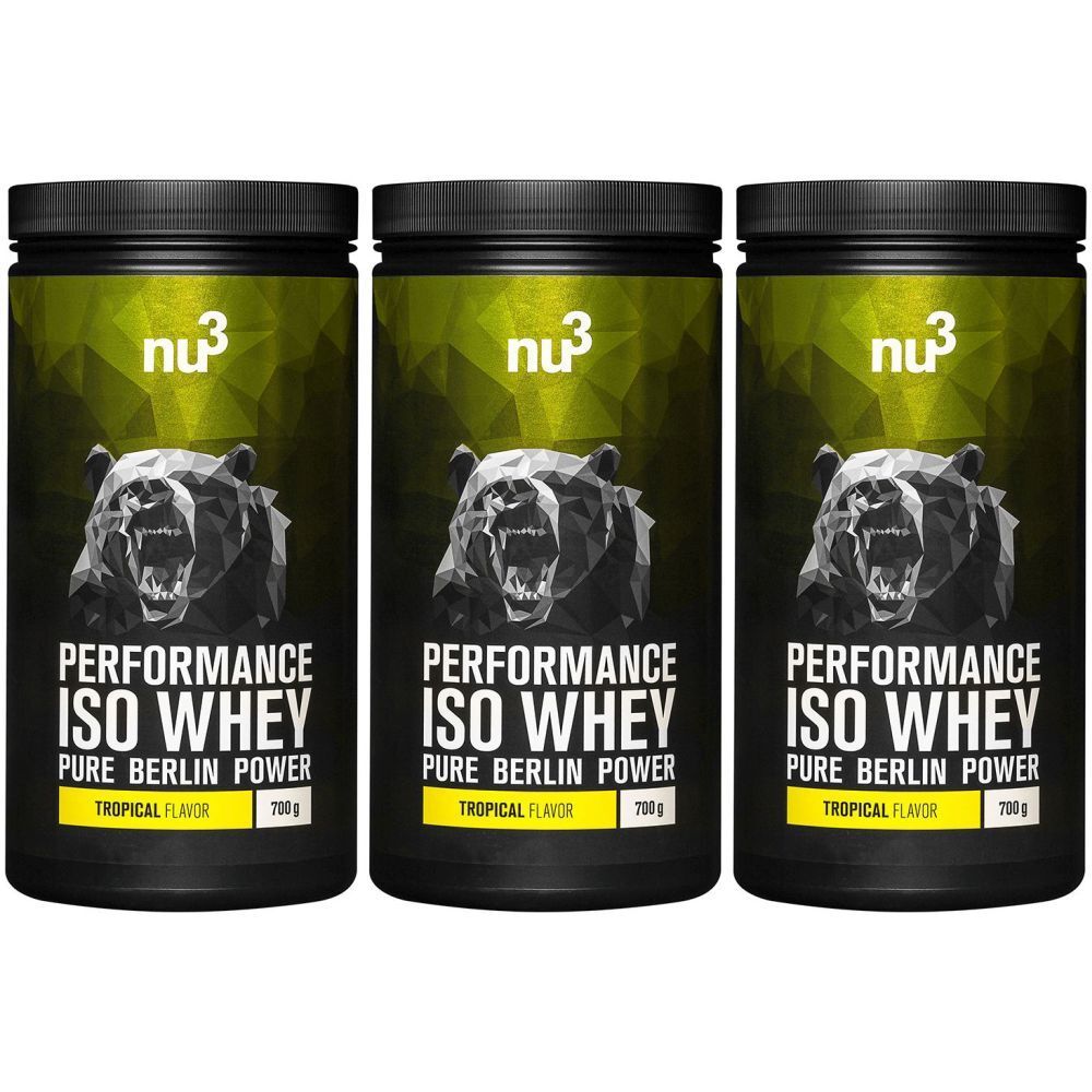 NU3 Performance Iso Whey, Tropical
