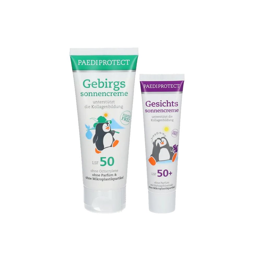 Gebirgssonnencreme LSF 50 + Gesichtssonnencreme LSF 50+